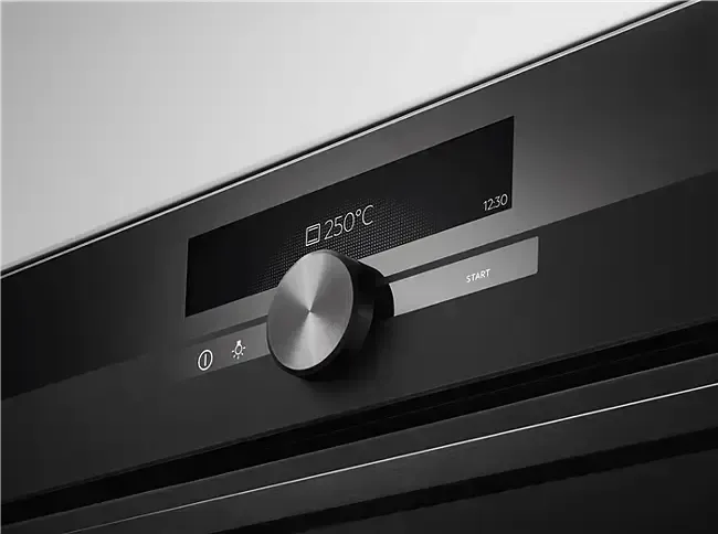 AEG 45cm SteamPro Compact Oven - Matte Black