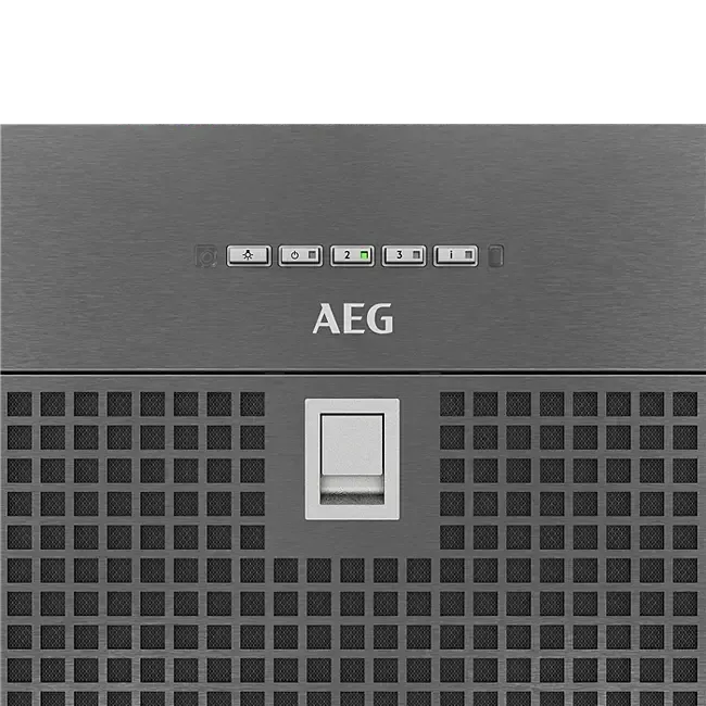 AEG 52cm Integrated Rangehood with PowerBoost - Dark Stainless Steel