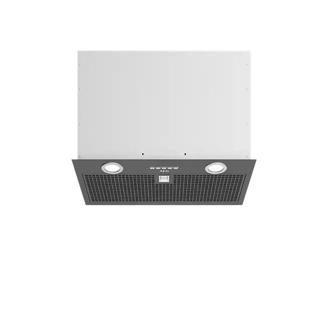 AEG 52cm Integrated Rangehood with PowerBoost - Dark Stainless Steel
