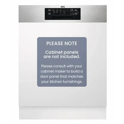 AEG 60cm Semi-Integrated Dishwasher