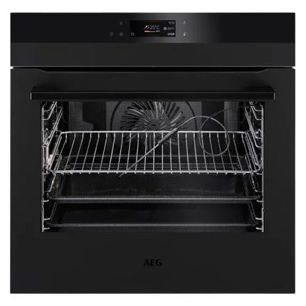 AEG 60cm SenseCook Pyroluxe Multifunction Oven - Matte Black