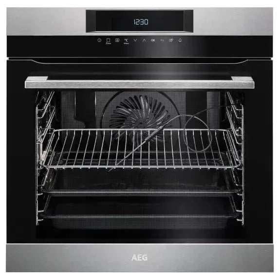 AEG 60cm Built-in Oven SenseCook Pyrolytic Clearance Line - BPK742320M/B
