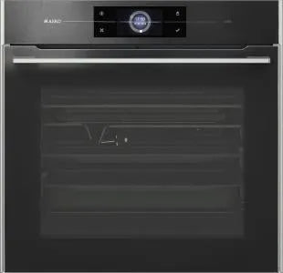 Falcon premium European glass black upright 1100mm induction cooker with sleek digital controls