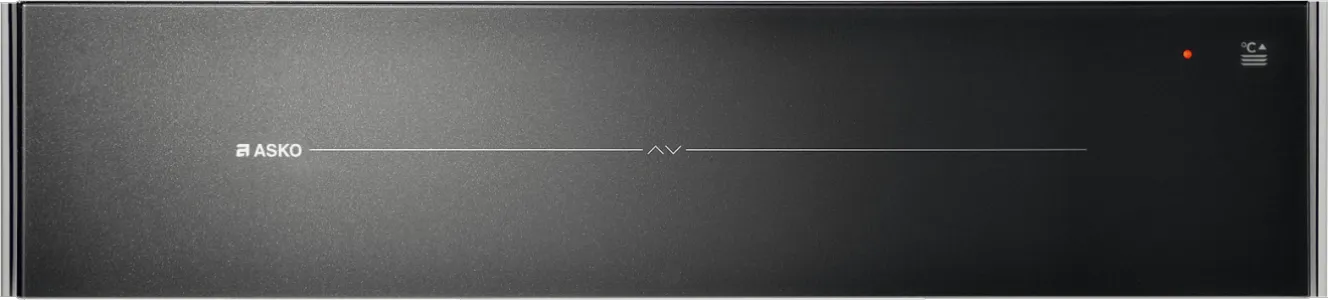 ASKO black induction cooker with sleek glass surface and minimalist controls