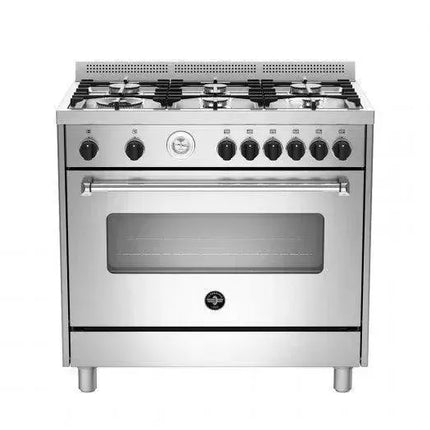 La Germania Americana 90cm 5 Burners Electric Oven  / Grill Matt Black