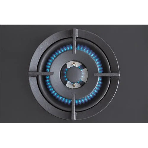 Falcon premium European glass black upright 1100mm induction cooker with blue flame