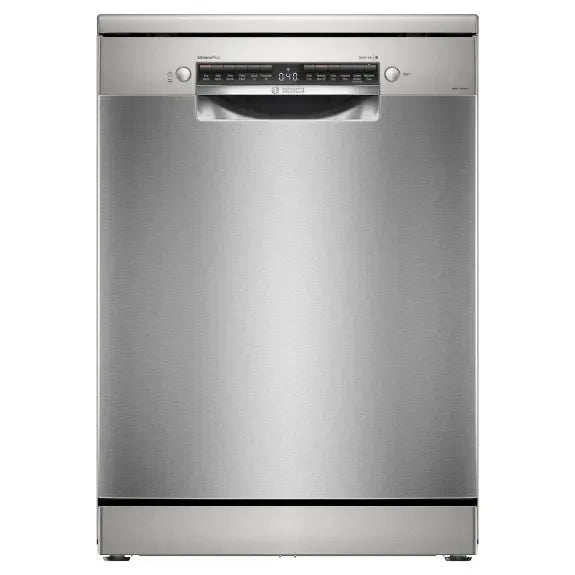 Stainless steel dishwasher with digital control panel