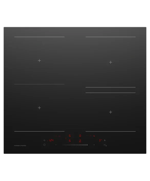 Falcon premium European glass black 1100mm induction cooker with touch controls and sleek design