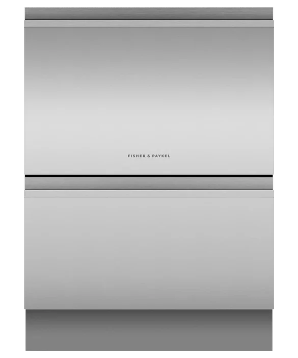 Fisher & Paykel stainless steel dishwasher with sleek modern design