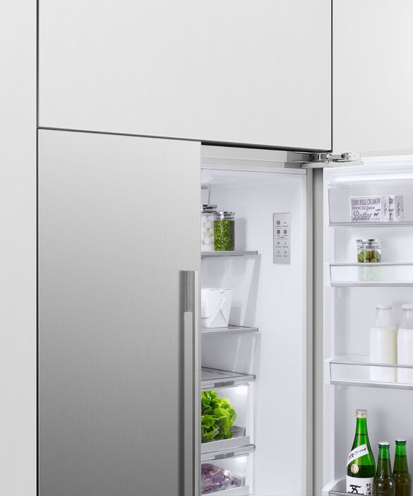Fisher & Paykel 90cm Integrated French Door Refrigerator Ice & Water - RS90AU1