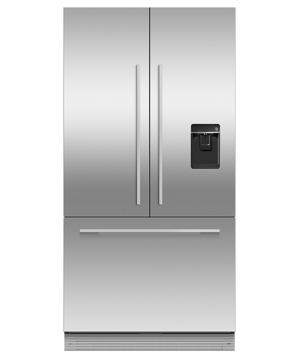 Fisher & Paykel 90cm Integrated French Door Refrigerator Ice & Water - RS90AU1