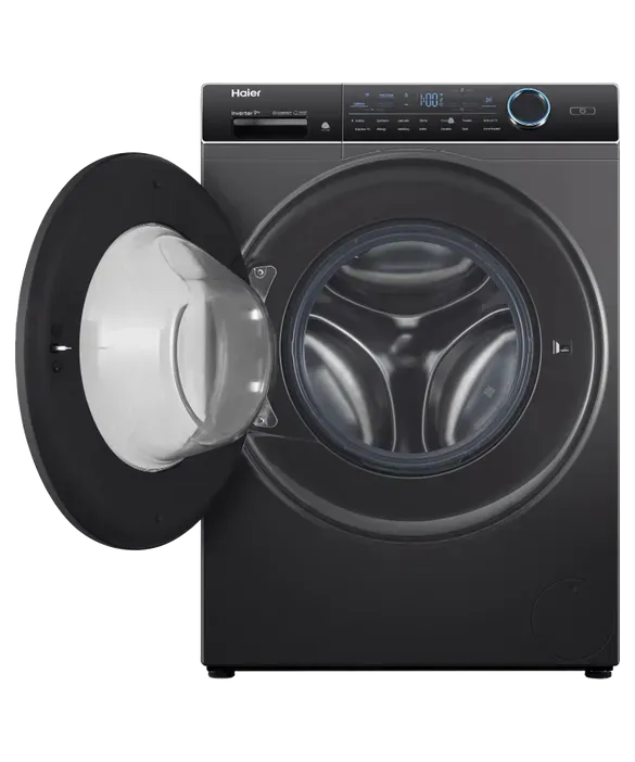 Haier 9kg 600 Series Front Loader Washing Machine UV Protect - Black