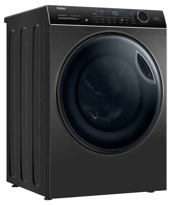 Haier 9kg Front Loader Washing Machine HWF90ANB1 600 Series UV Protect - Black