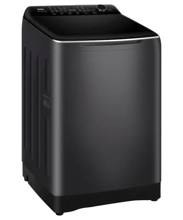 Haier 10kg 600 Series Top Loader Washing Machine UV Protect Black