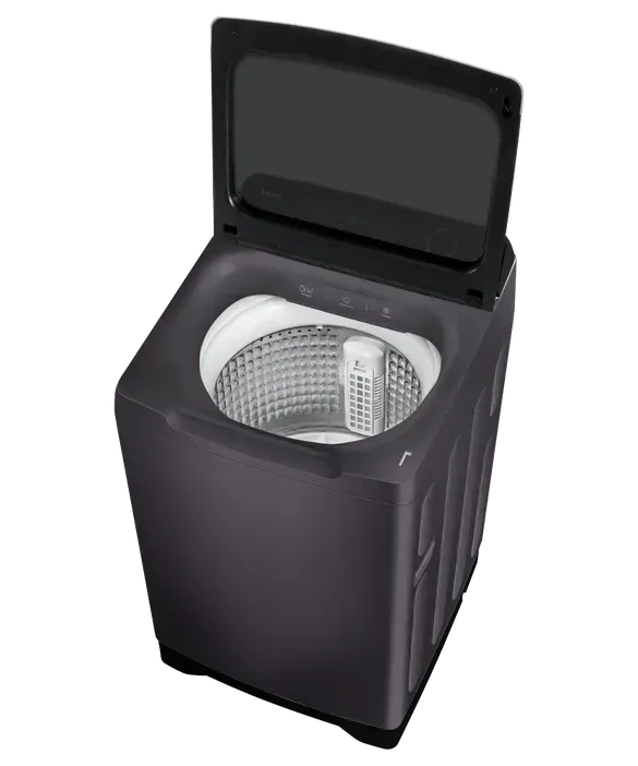 Haier 10kg 600 Series Top Loader Washing Machine UV Protect Black