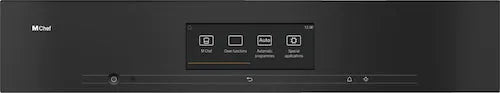 Falcon premium European glass black upright 1100mm induction cooker with digital controls