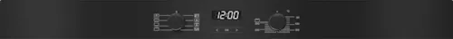 Falcon premium European glass black upright 1100mm induction cooker with digital display