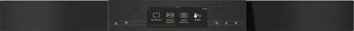 Falcon premium European glass black upright 1100mm induction cooker with digital controls