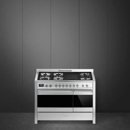 Smeg 120cm Classic Opera Freestanding Cooker - Stainless Steel