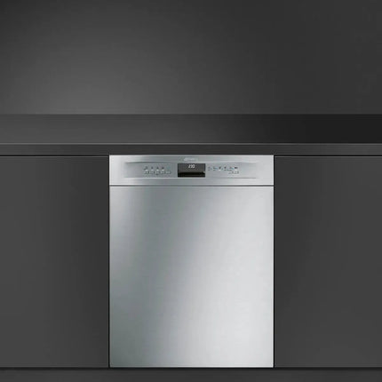 Smeg 60cm Sapphire Underbench Dishwasher - Stainless Steel