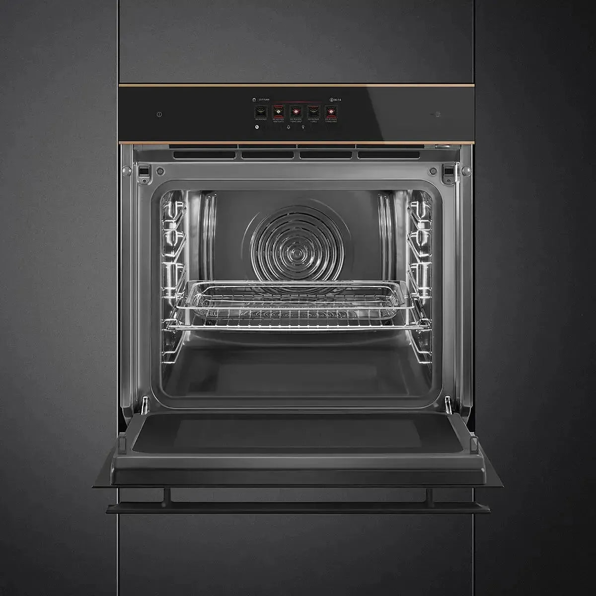 Smeg 60cm Dolce Stil Novo Omnichef Oven with SmegConnect - Copper Trim