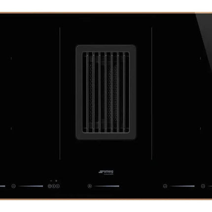 Smeg 80cm Dolce Stil Novo Integrated Induction Cooktop - Black