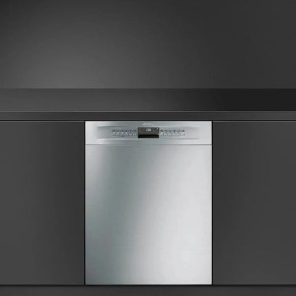 Smeg 60cm Underbench Dishwasher - Stainless Steel