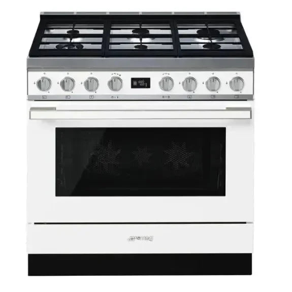 Falcon premium European glass black upright 1100mm induction cooker with sleek design