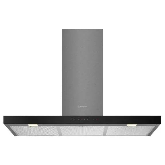 Falcon premium European glass black upright 1100mm induction cooker with sleek modern design